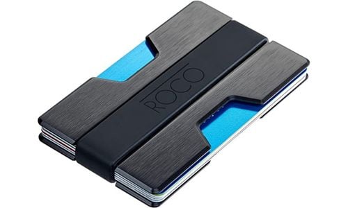 Roco Minimalist Aluminum Slim Wallet
