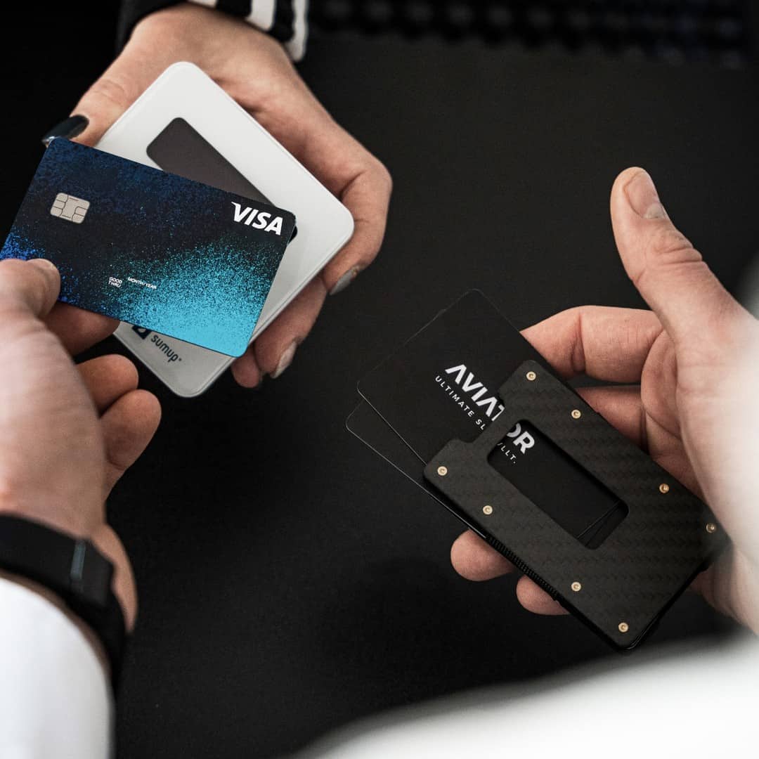 Paying with a visa card