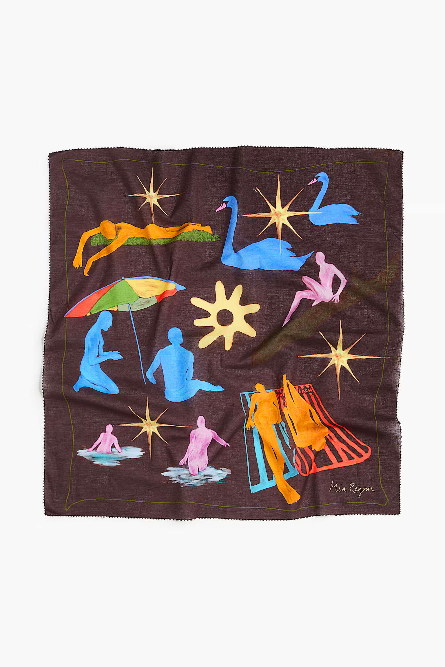Printed Cotton Scarf