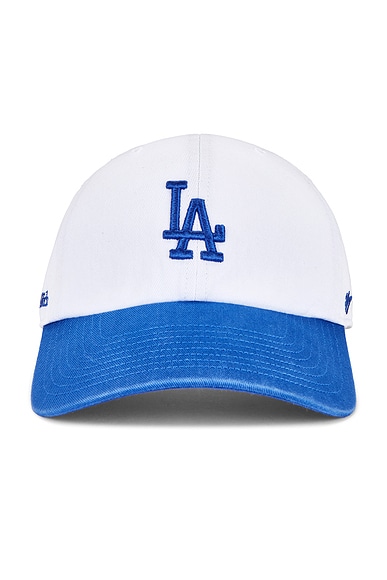 La Hat in White &amp; Team Blue