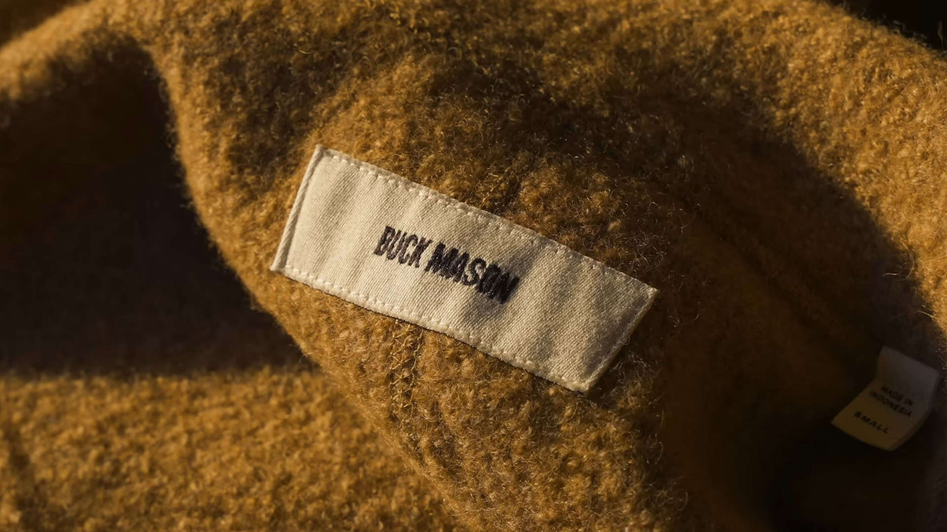 Buck Mason Felted Coat