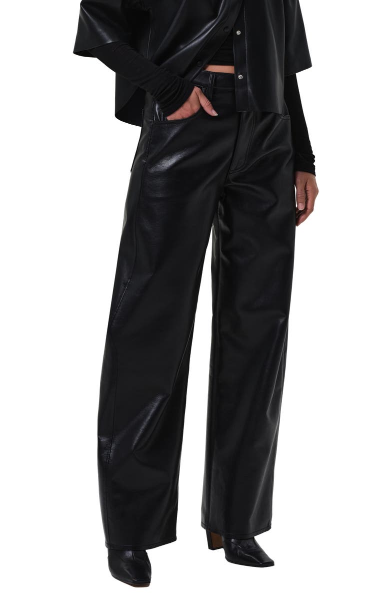 Ayla Baggy Recycled Leather Blend Pants