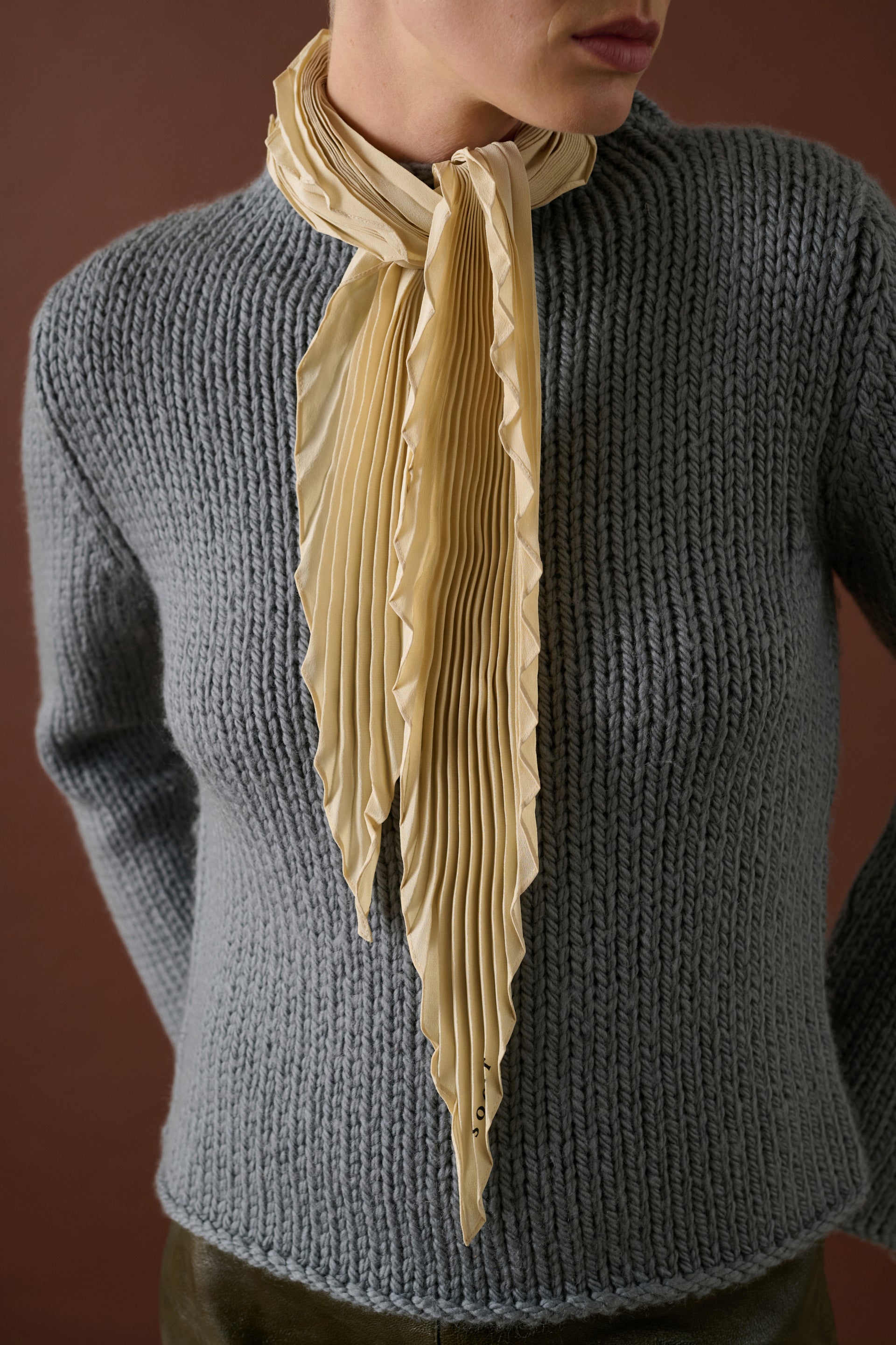 Beige Februar Scarf