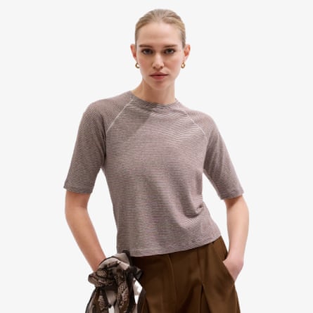 ME+EM Slim Fit Raglan Tee