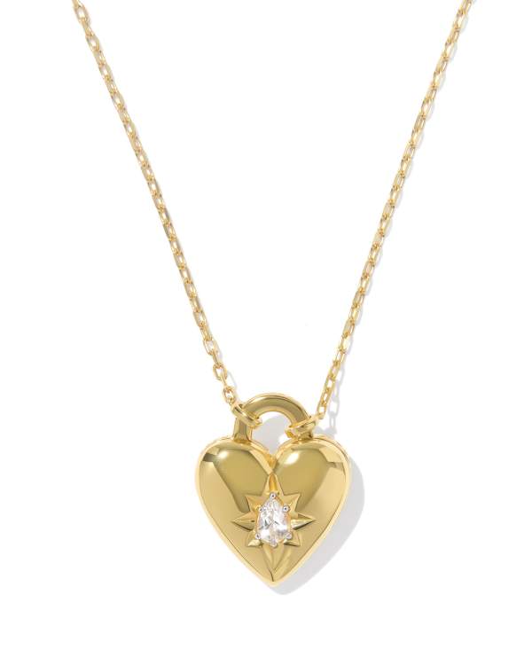 Bold Heirloom Heart Locket Pendant&nbsp;