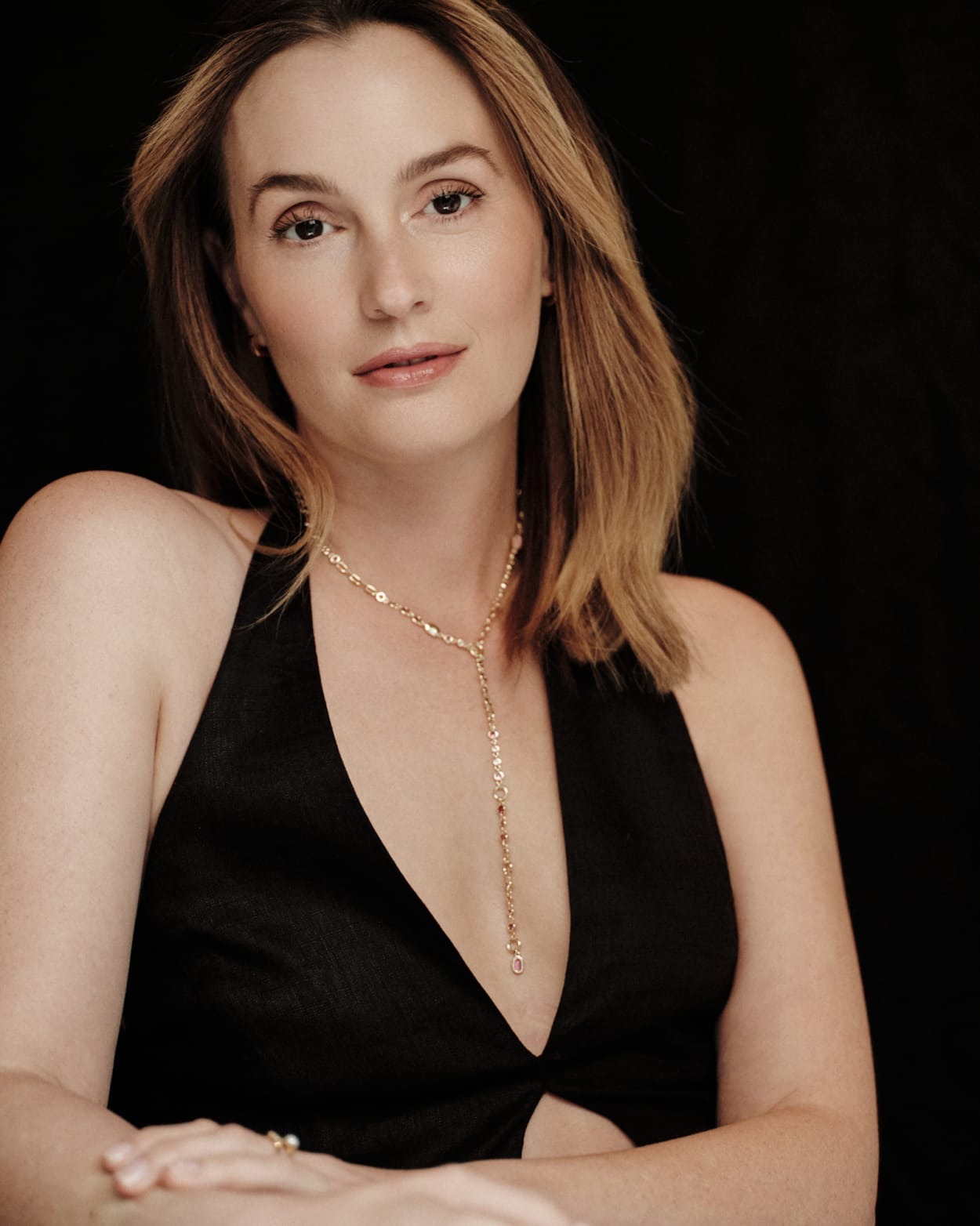 Mini Elisa Abbie Gold&nbsp;convertible&nbsp;strand Necklace&nbsp;